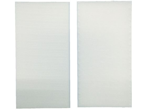 ユタカメイク マジックテープ PP用ピタロック 25mm×100mm ホワイト G-306