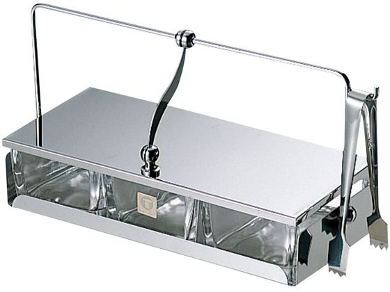 大塚硝子店 薬味入れ T-103(ガラス中子・トング付) 1999500