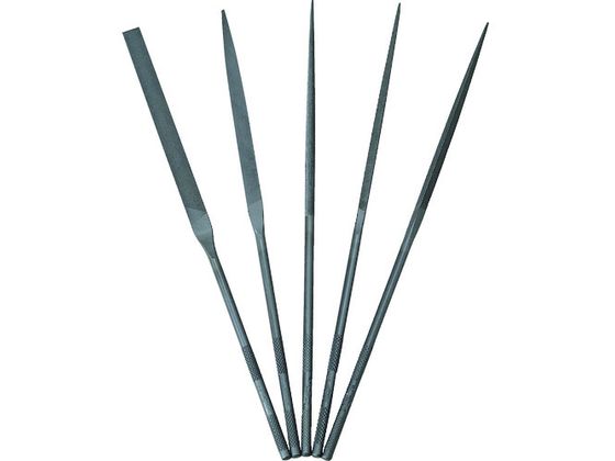 ツボサン 精密ヤスリ 5本組セット ST00556T ツボサン 精密ヤスリ 5本組セット ST00556T