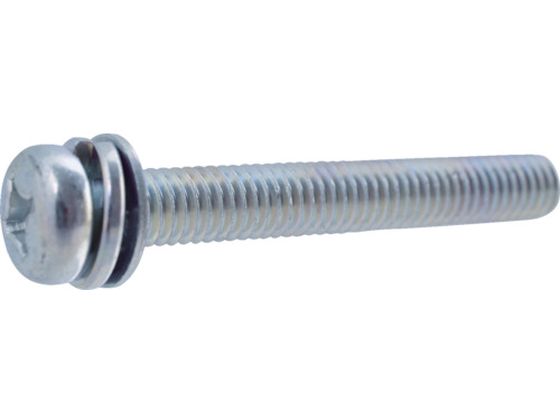 TRUSCO 薄板用座金組込ねじ M4×20 40本 Y031-0420 TRUSCO 薄板用座金組込ねじ M4×20 40本 Y031-0420