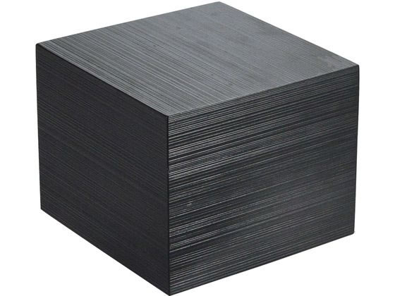EBM 木製 千筋キューブ 黒 200×200×160mm