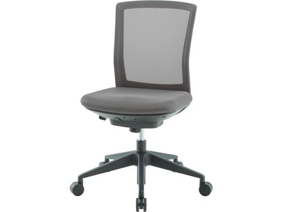 アイリスチトセ オフィスチェア シンフォート 背メッシュ 肘なし グレー アイリスチトセ オフィスチェア シンフォート 背メッシュ 肘なし グレー