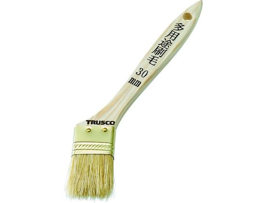 TRUSCO 多用途刷毛 豚毛 30mm TPB-542