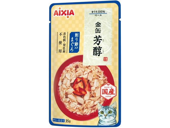 アイシア 金缶 芳醇 削り節まぐろ 35g アイシア 金缶 芳醇 削り節まぐろ 35g