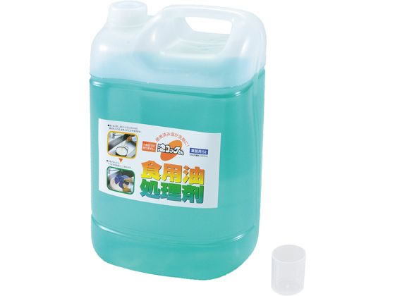 UYEKI 天ぷら油処理剤 油コックさん 5L(計量カップ付)