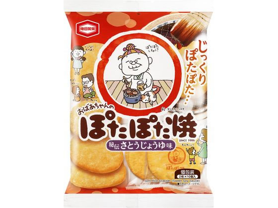 亀田製菓 ぽたぽた焼 さとうじょうゆ味 2枚×10個入 亀田製菓 ぽたぽた焼 さとうじょうゆ味 2枚×10個入
