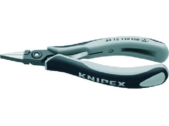 KNIPEX ESD精密用プライヤー 平 135mm 3412-130ESD KNIPEX ESD精密用プライヤー 平 135mm 3412-130ESD