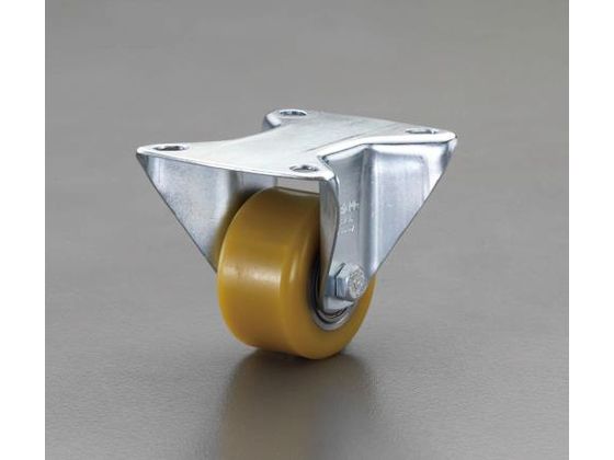 エスコ キャスター 固定金具 ボールベアリング 60mm EA986HT-72