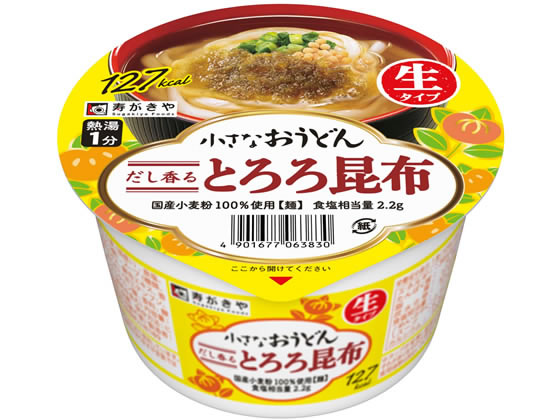 寿がきや 小さなおうどん とろろ昆布 86g 寿がきや 小さなおうどん とろろ昆布 86g