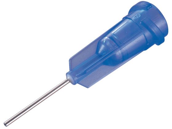 MUSASHI 2条ネジプラスチックニードル ブルー 50本入り DPN-22G-1