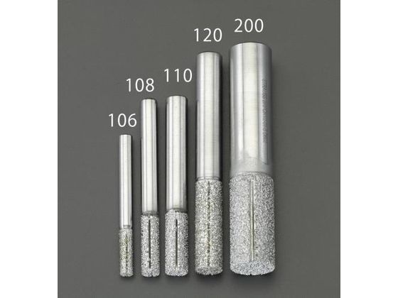 エスコ ダイヤモンドルーター 複合材用 円筒 8mm EA827ES-108 エスコ ダイヤモンドルーター 複合材用 円筒 8mm EA827ES-108
