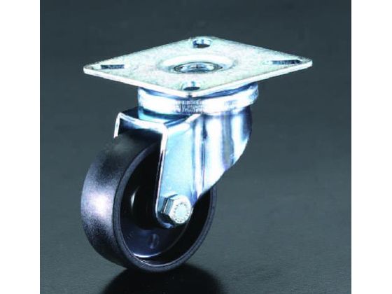 エスコ キャスター 自在金具 50mm EA986HW-50