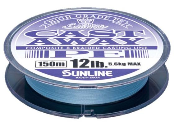 サンライン ソルティメイトキャストアウェイPE 200m 30lb パールBL