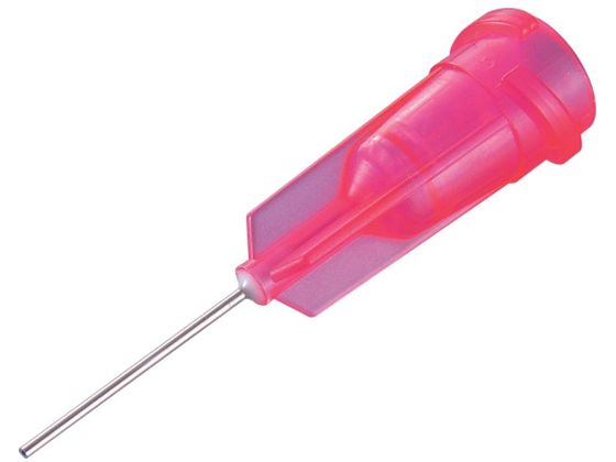 MUSASHI 2条ネジプラスチックニードル レッド 50本入り DPN-25G-1