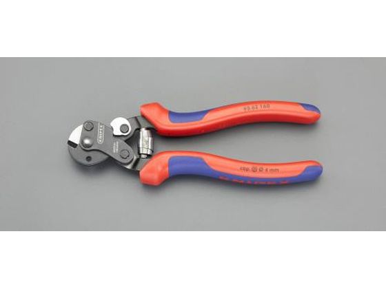 エスコ ワイヤーロープカッター φ4mm 160mm EA541WK-8 エスコ ワイヤーロープカッター φ4mm 160mm EA541WK-8
