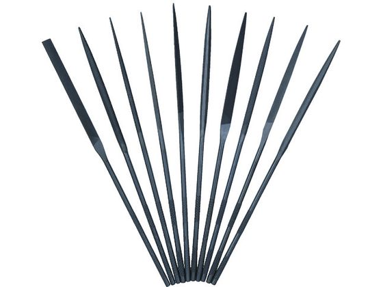 ツボサン 精密ヤスリ 10本組セット ST01056T ツボサン 精密ヤスリ 10本組セット ST01056T