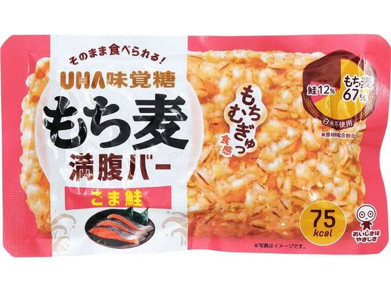 UHA味覚糖 もち麦満腹バー ごま鮭 UHA味覚糖 もち麦満腹バー ごま鮭
