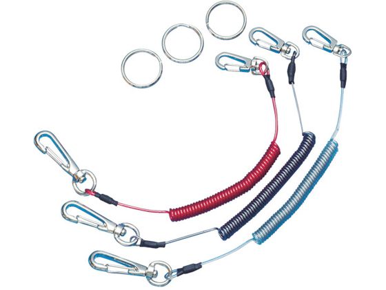 スーパー 安全ロープ(ステンレスワイヤー芯)レッド 500g用 ARS05R