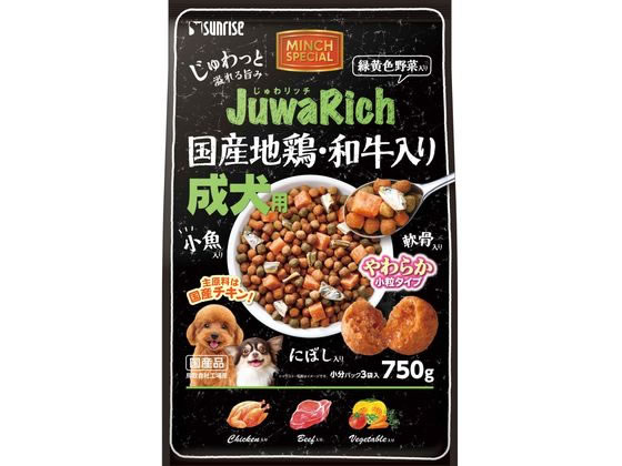 サンライズ じゅわリッチ 国産地鶏・和牛入り 750g