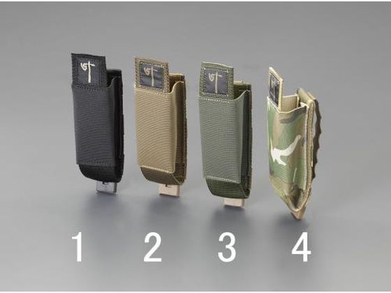 エスコ ツールポーチ カモフラージュ 50×50×139mm EA925DB-4