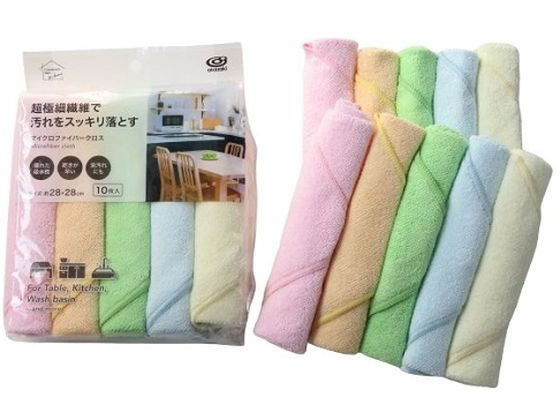 オカザキ マイクロファイバークロス 10枚入