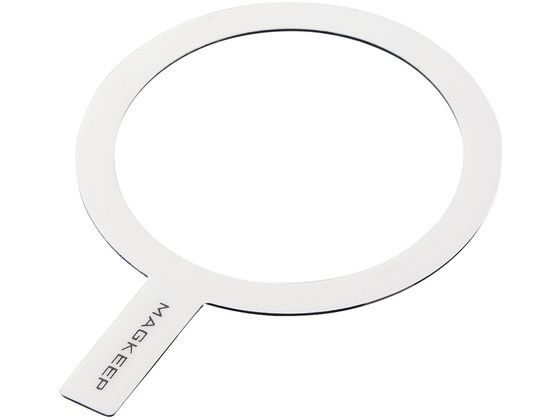 エレコム MagSafe 磁力ワイヤレス充電 シール ホワイト AMS-MAGST2WH エレコム MagSafe 磁力ワイヤレス充電 シール ホワイト AMS-MAGST2WH