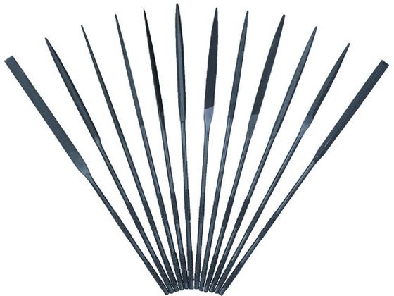 ツボサン 精密ヤスリ 12本組セット ST01256T ツボサン 精密ヤスリ 12本組セット ST01256T
