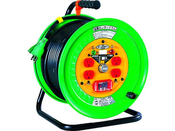 日動 金属センサードラム 過負荷漏電兼用ブレーカー付 30m KS-EK34 日動 金属センサードラム 過負荷漏電兼用ブレーカー付 30m KS-EK34