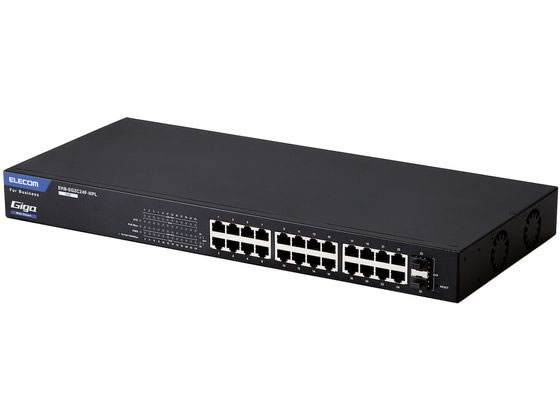 エレコム 法人向け スイッチングハブ 24ポート EHB-SG2C24F-HPL エレコム 法人向け スイッチングハブ 24ポート EHB-SG2C24F-HPL