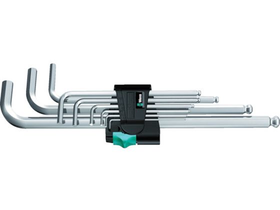Wera 950PKL/9SMN ヘックスキーセット 022087 Wera 950PKL/9SMN ヘックスキーセット 022087
