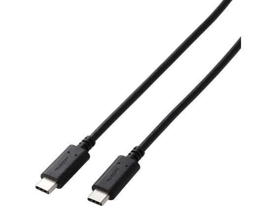 エレコム Type-Cケーブル CtoC 2m 急速充電 ブラック GM-CC20BK エレコム Type-Cケーブル CtoC 2m 急速充電 ブラック GM-CC20BK