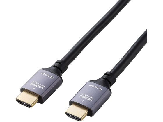 エレコム HDMI2.1ケーブル ウルトラスピード 3m ブラック GM-HD21E30BK エレコム HDMI2.1ケーブル ウルトラスピード 3m ブラック GM-HD21E30BK
