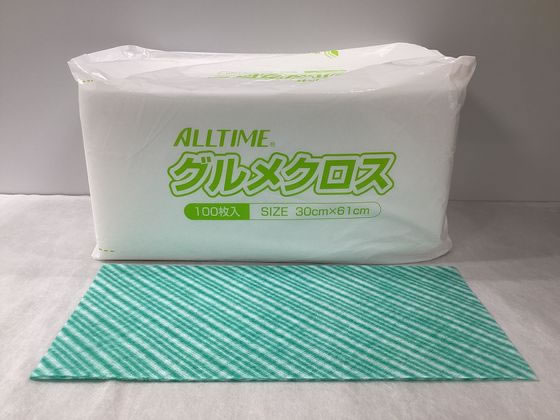 東京メディカル グルメクロス 30×61cm グリーン 100枚 FT-202PE