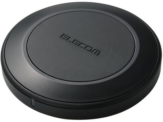 エレコム ワイヤレス充電器 Qi1.3 急速充電 ブラック W-QA26BK エレコム ワイヤレス充電器 Qi1.3 急速充電 ブラック W-QA26BK