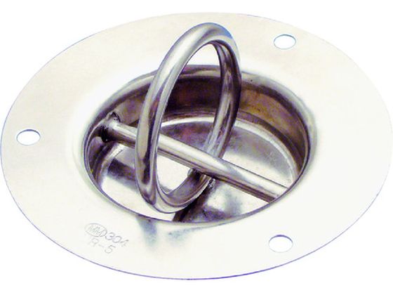水本 ステンレス 埋め込みリングフック 径70mm B-2171