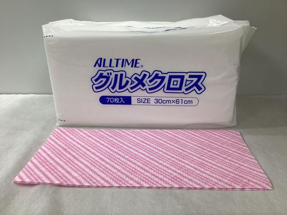 東京メディカル グルメクロス 厚口 30×61cm ピンク 70枚