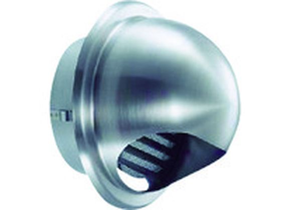 U. K ステンレス製丸型フード付ガラリ100 GN-100S-HL