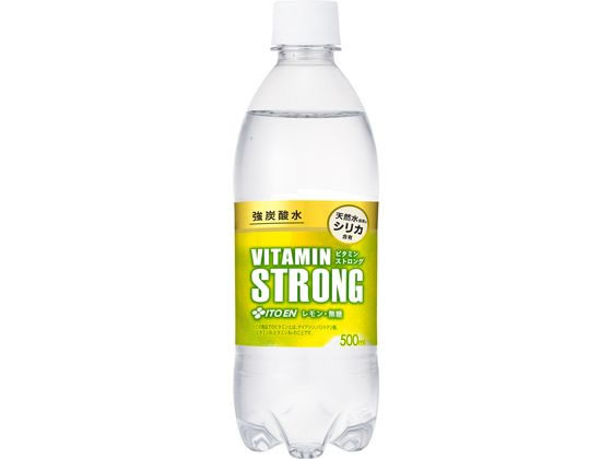 伊藤園 ビタミンストロング 強炭酸水 500ml 伊藤園 ビタミンストロング 強炭酸水 500ml