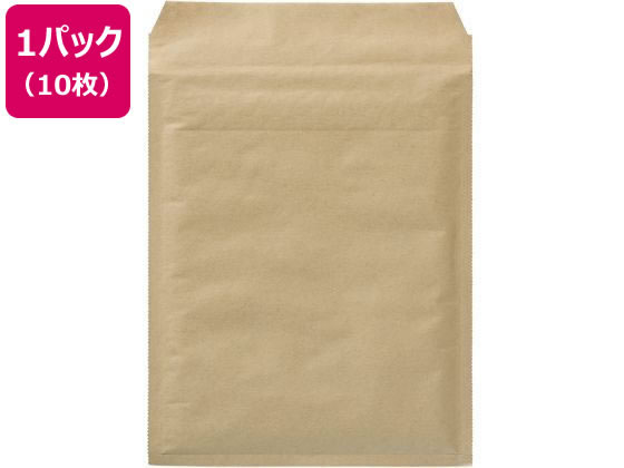 ユニオンキャップ クッション封筒 茶 280×230mm B5用 10枚 LC-2B ユニオンキャップ クッション封筒 茶 280×230mm B5用 10枚 LC-2B