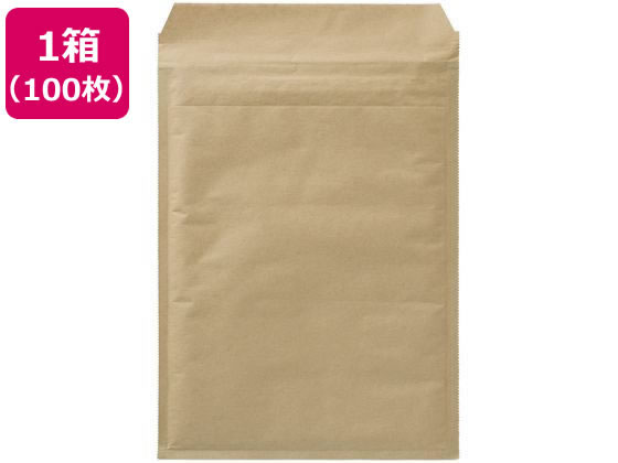 ユニオンキャップ クッション封筒 茶 340×255mm A4用 100枚 LC-3B ユニオンキャップ クッション封筒 茶 340×255mm A4用 100枚 LC-3B