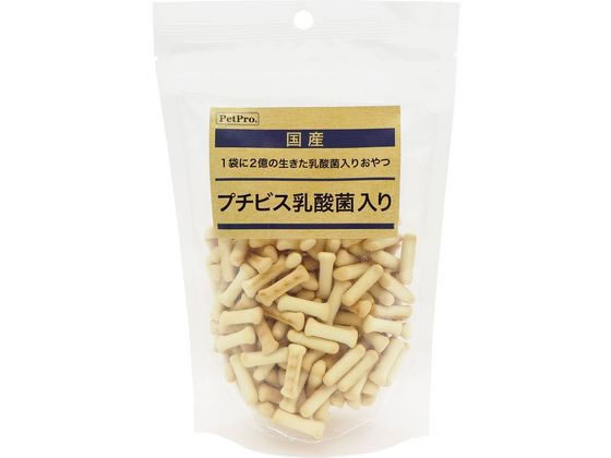 ペットプロ 国産おやつ プチビス 乳酸菌入り 78g