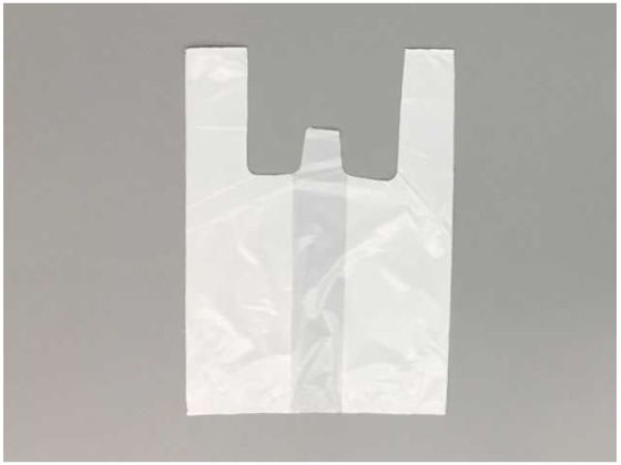 パックスタイル 弁当用レジ袋 乳白 大 100枚