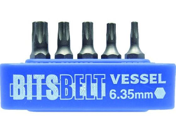 ベッセル 交換用ビットセット No. TD-BS3(ビット5本組) TD-BS3 ベッセル 交換用ビットセット No. TD-BS3(ビット5本組) TD-BS3