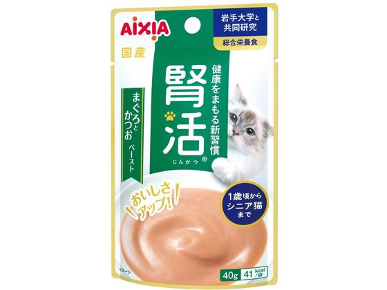 アイシア 腎活 まぐろとかつお ペースト 40g JK-2 アイシア 腎活 まぐろとかつお ペースト 40g JK-2