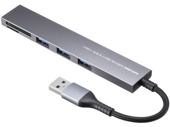 サンワサプライ USB 5Gbps 3ポートスリムハブ USB-3HC320MS サンワサプライ USB 5Gbps 3ポートスリムハブ USB-3HC320MS
