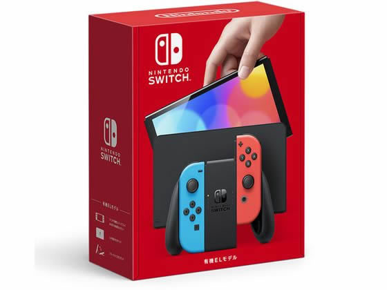 Nintendo Switch(有機ELモデル) ネオンブルー・ネオンレッド Nintendo Switch(有機ELモデル) ネオンブルー・ネオンレッド