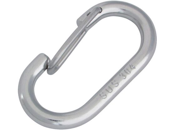 水本 ステンレス O型フック(ロープ用) 線径2.5mm 長さ18mm