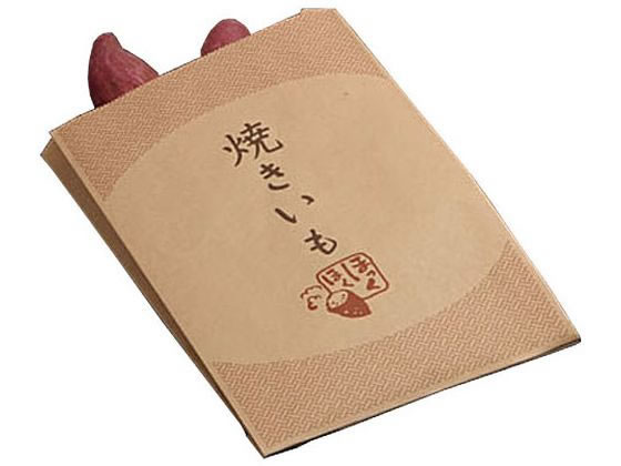 パックスタイル 焼き芋ガゼット 平袋 未晒 100枚