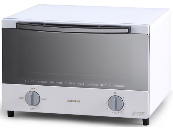 アイリスオーヤマ スチームオーブントースター2枚焼き ホワイト SOT-011-W アイリスオーヤマ スチームオーブントースター2枚焼き ホワイト SOT-011-W