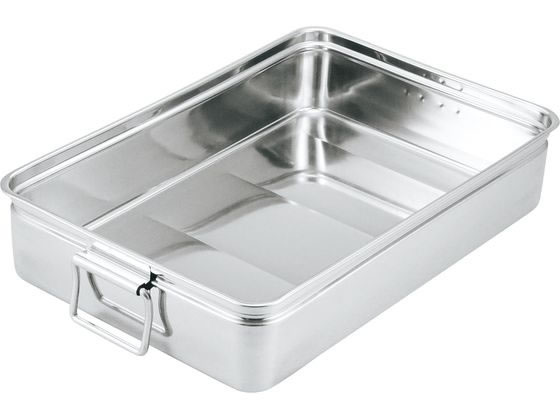 大屋製作所 CL 18-8 番重バット 特大 深型(12cm)手付
